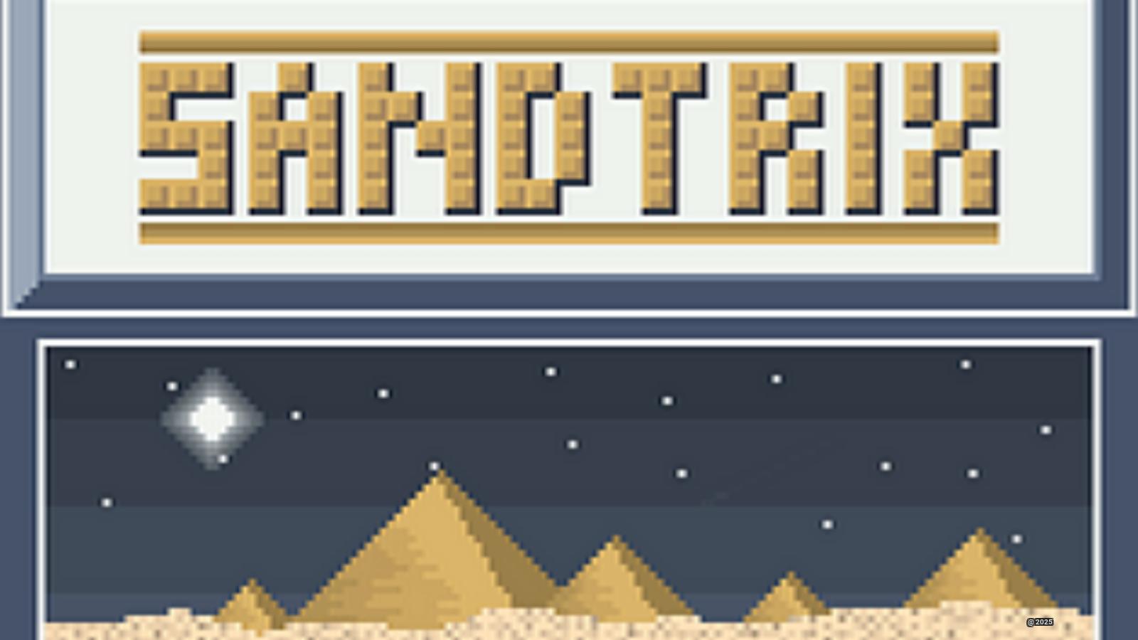 Sandtrix - Where Tetris Meets Shifting Sands